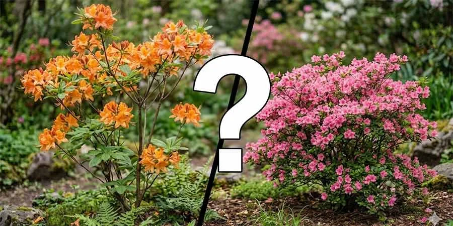 Deciduous azalea and Japanese azalea – what are the differences and which one to choose?