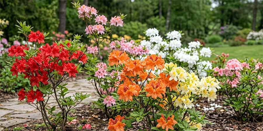 Najpiękniejsze odmiany azalii wielkokwiatowych – przegląd z opisami