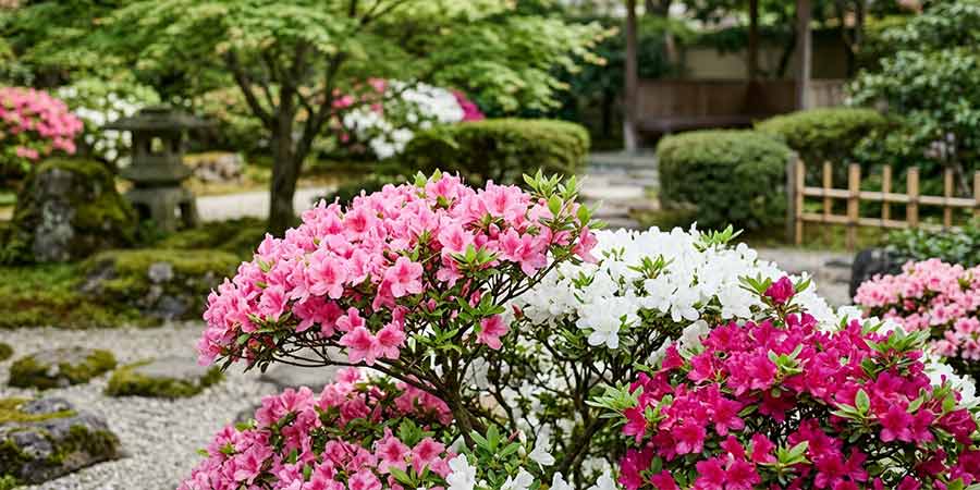 Ogród japoński z azaliami – jak zaplanować i urządzić?