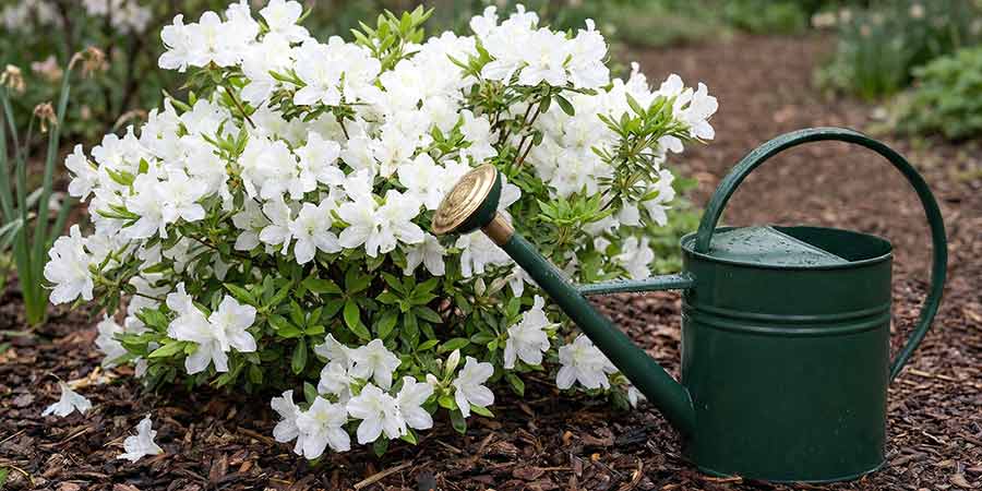 Podlewanie azalii japońskich – jak robić to dobrze przez cały rok