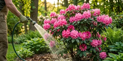Podlewanie rododendronów – jak często i jaką wodą?
