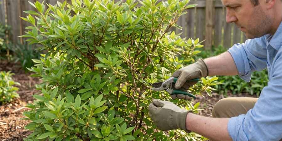 Pruning deciduos azaleas – terms, techniques and mistakes