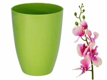 Osłonka do storczyków Orchidea 13 jasny zielony
