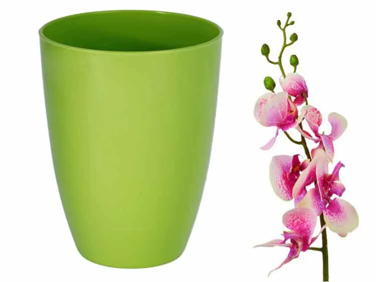 Osłonka do storczyków Orchidea 13 jasny zielony
