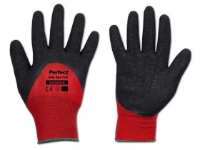 Rękawice ochronne PERFECT GRIP RED FULL lateks rozm. 9