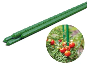 Tyczka ogrodowa stalowa zielona 1,1x100cm 10 SZTUK