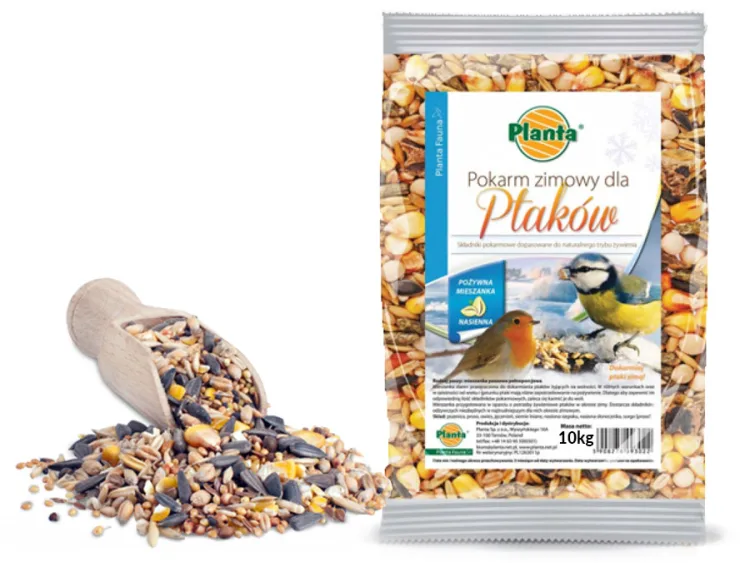 Pokarm zimowy dla ptaków 10kg PLANTA FAUNA