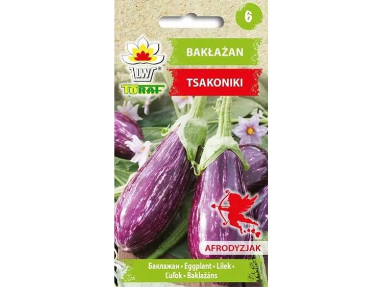 Nasiona Bakłażan Tsaksoniki 1g