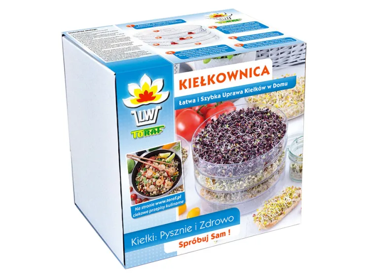 Kiełkownica - naczynie do kiełkowania