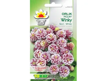 Nasiona Orlik Ogrodowy Winky Red-White 0,1g