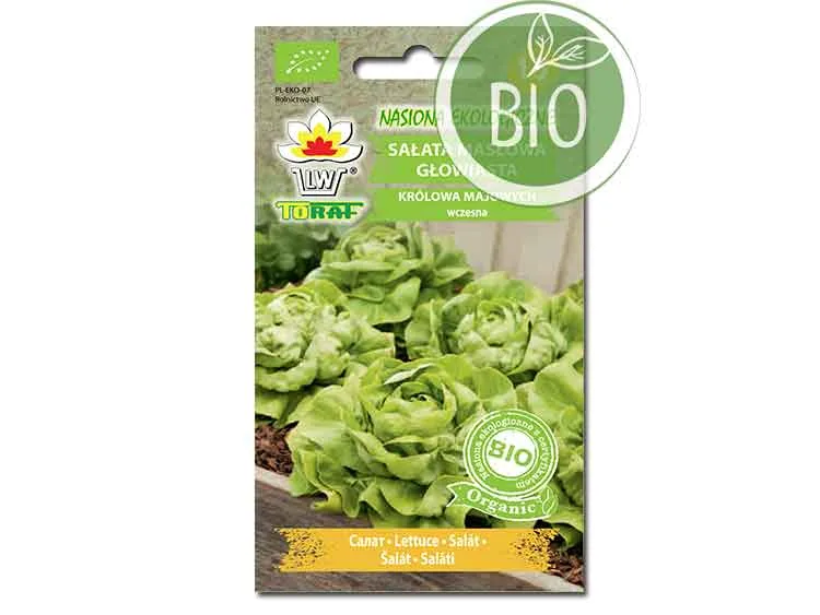 Nasiona Sałata masłowa Królowa Majowych 1g BIO