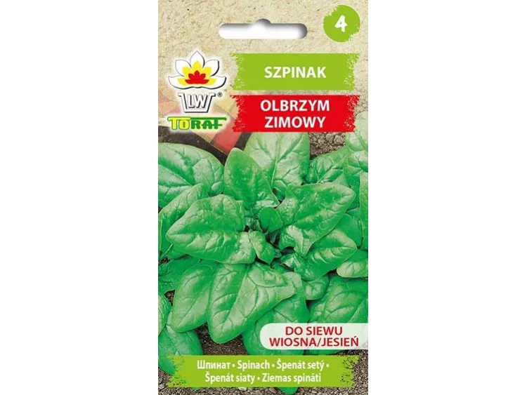 Nasiona Szpinak Olbrzym Zimowy 10g