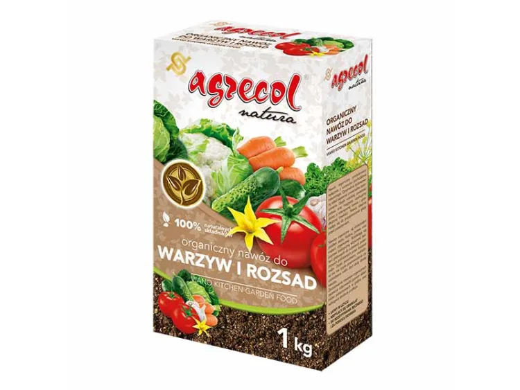 Nawóz do warzyw i rozsad naturalny organiczny Agrecol 1kg