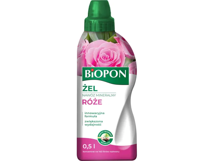Nawóz mineralny żel do róż BIOPON 500ml