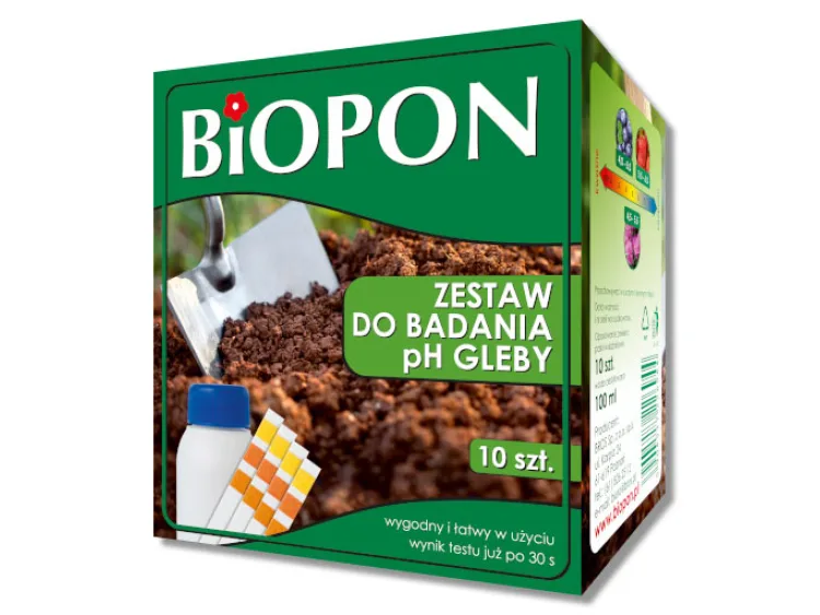 Zestaw do badania pH gleby BIOPON
