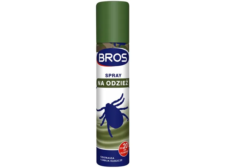 Spray przeciw kleszczom, na odzież - BROS 90ml