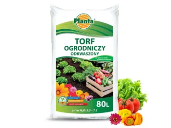 Torf odkwaszony 80L