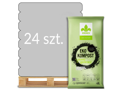 Ekokompost bioaktywny CO₂MPOFERM® 40l Kronen - paleta 24 worki