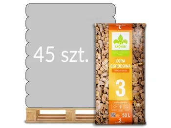 Kora ogrodowa frakcja gruba 40-60mm 50l Kronen - paleta 45 worków