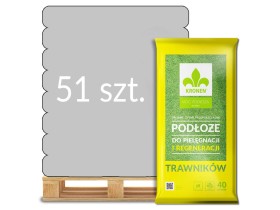 Podłoże do pielęgnacji i regeneracji trawników 40l Kronen - paleta 51 worków