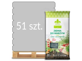 Ziemia BIO do ziół i warzyw 50l Kronen - paleta 51 worków