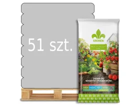 Ziemia BIO do warzyw i ziół 50l Kronen - paleta 51 worków