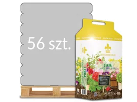 Ziemia uniwersalna lekka z nawozem na 6 miesięcy 40l Kronen - paleta 56 worków