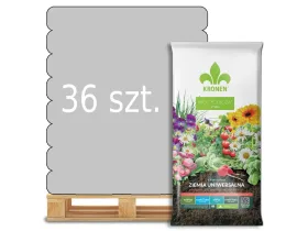 Ziemia uniwersalna z nawilżaczem i ECOFIBREX 80l Kronen - paleta 36 worków