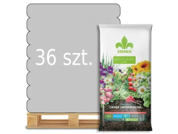 Ziemia uniwersalna z nawilżaczem i ECOFIBREX 80l Kronen - paleta 36 worków