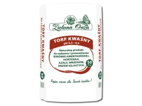 Torf kwaśny 50l Zielona Oaza