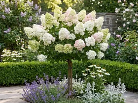 Hortensja bukietowa Diamantino PBR na pniu 100cm