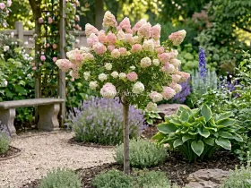 Hortensja bukietowa Magical Sweet Summer PBR na pniu 100cm