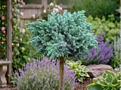 Jałowiec łuskowaty Blue Star na pniu 80cm