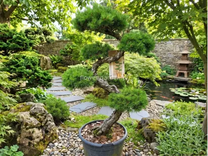 Modrzew japoński formowany bonsai 100cm