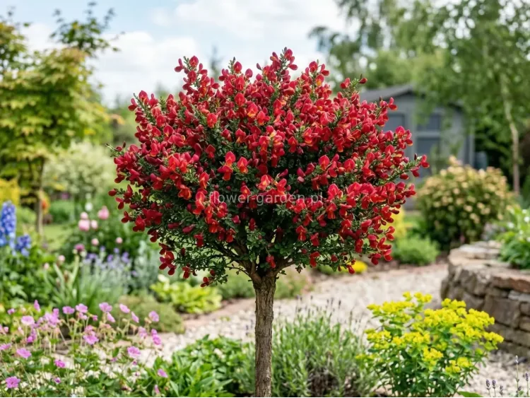 Żarnowiec Boskoop Ruby na pniu 100cm