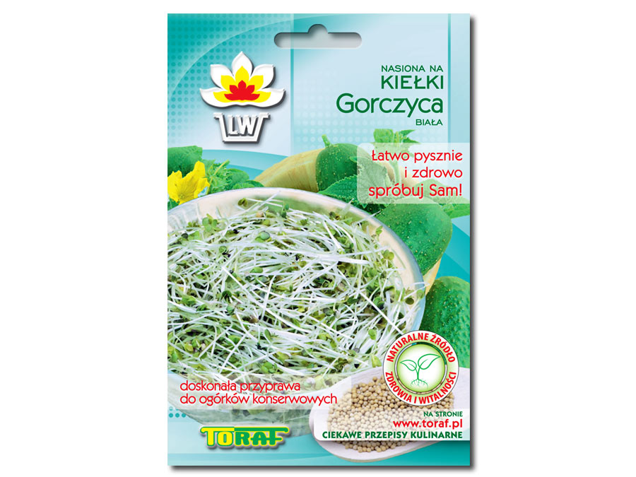 Kiełki Gorczyca Biała 30g